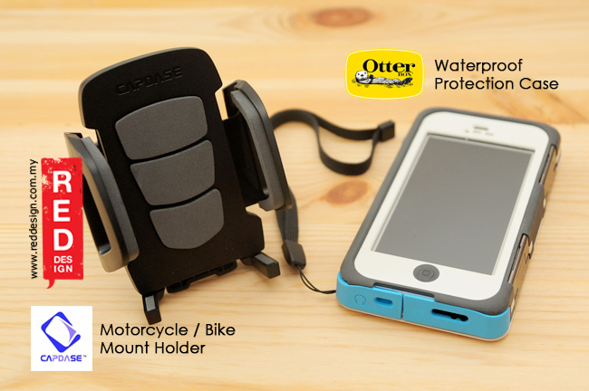 Motorcycle and Bicycly Mount Holder with Drop Proof Case