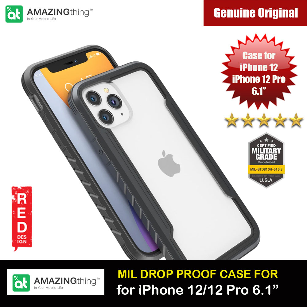 Picture of Amazingthing Military Drop Proof Case for iPhone 12 iPhone 12 Pro 6.1 (Silver) iPhone Cases - iPhone 14 Pro Max , iPhone 13 Pro Max, Galaxy S23 Ultra, Google Pixel 7 Pro, Galaxy Z Fold 4, Galaxy Z Flip 4 Cases Malaysia,iPhone 12 Pro Max Cases Malaysia, iPad Air ,iPad Pro Cases and a wide selection of Accessories in Malaysia, Sabah, Sarawak and Singapore. 