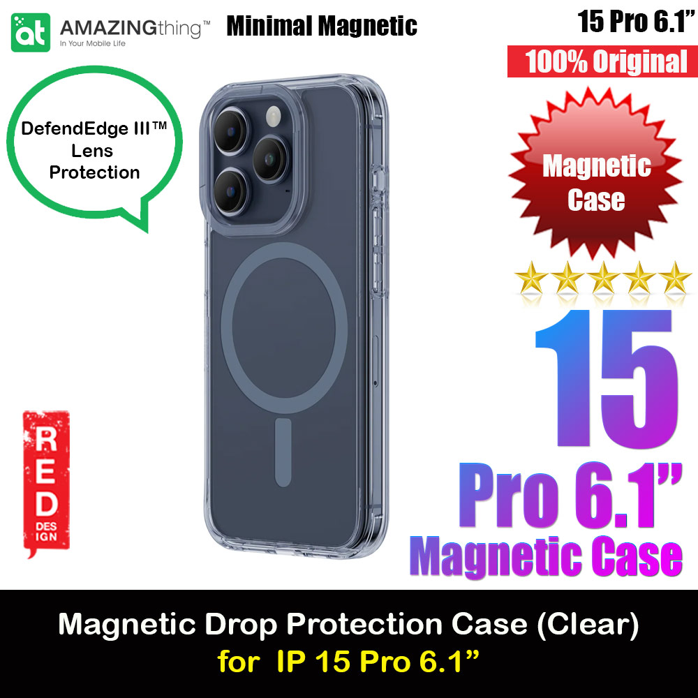 Picture of Amazingthing Minimal Magnetic Slim Protection Case for iPhone 15 Pro 6.1 (Dark Blue) iPhone Cases - iPhone 14 Pro Max , iPhone 13 Pro Max, Galaxy S23 Ultra, Google Pixel 7 Pro, Galaxy Z Fold 4, Galaxy Z Flip 4 Cases Malaysia,iPhone 12 Pro Max Cases Malaysia, iPad Air ,iPad Pro Cases and a wide selection of Accessories in Malaysia, Sabah, Sarawak and Singapore. 