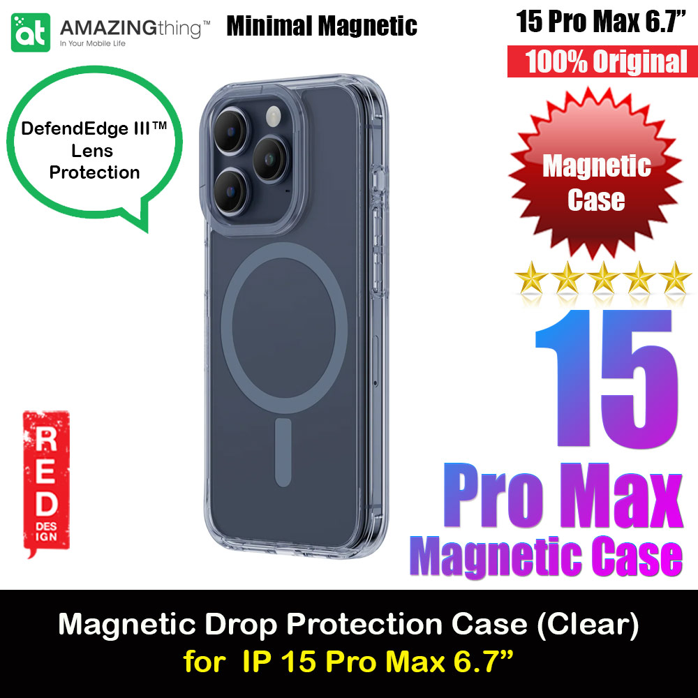 Picture of Amazingthing Minimal Magnetic Slim Protection Case for iPhone 15 Pro Max 6.7 (Dark Blue) iPhone Cases - iPhone 14 Pro Max , iPhone 13 Pro Max, Galaxy S23 Ultra, Google Pixel 7 Pro, Galaxy Z Fold 4, Galaxy Z Flip 4 Cases Malaysia,iPhone 12 Pro Max Cases Malaysia, iPad Air ,iPad Pro Cases and a wide selection of Accessories in Malaysia, Sabah, Sarawak and Singapore. 