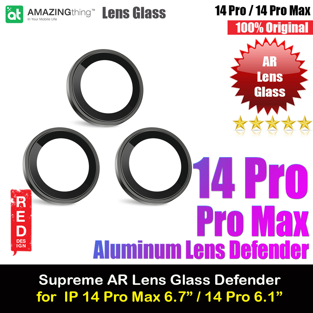 Picture of Amazingthing Supreme AR Lens Glass Aluminum Defender Tempered Glass Protector for iPhone 14 Pro 6.1 iPhone 14 Pro Max 6.7 (3PCS Graphite) Apple iPhone 14 Pro 6.1- Apple iPhone 14 Pro 6.1 Cases, Apple iPhone 14 Pro 6.1 Covers, iPad Cases and a wide selection of Apple iPhone 14 Pro 6.1 Accessories in Malaysia, Sabah, Sarawak and Singapore 