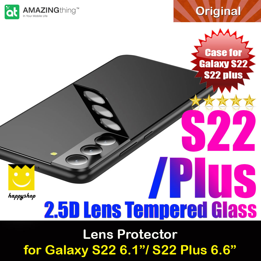 Picture of AMAZINGThing 2.5D Lens Protector Lens Tempered Glass for Galaxy S22 6.1 S22 Plus 6.6 (Lens Protector) iPhone Cases - iPhone 14 Pro Max , iPhone 13 Pro Max, Galaxy S23 Ultra, Google Pixel 7 Pro, Galaxy Z Fold 4, Galaxy Z Flip 4 Cases Malaysia,iPhone 12 Pro Max Cases Malaysia, iPad Air ,iPad Pro Cases and a wide selection of Accessories in Malaysia, Sabah, Sarawak and Singapore. 