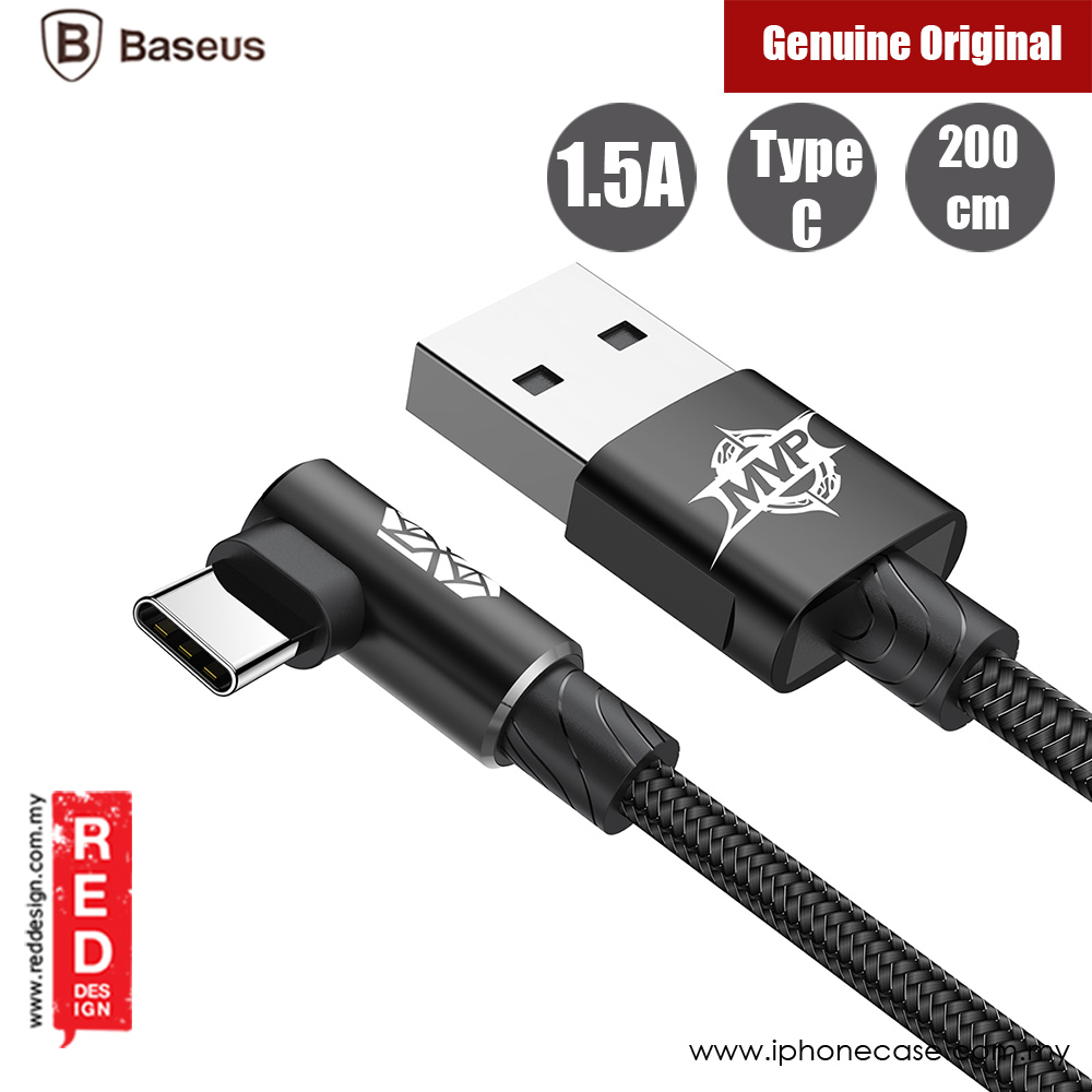 Picture of Baseus Elbow Type Type C Cable 200cm (Black)