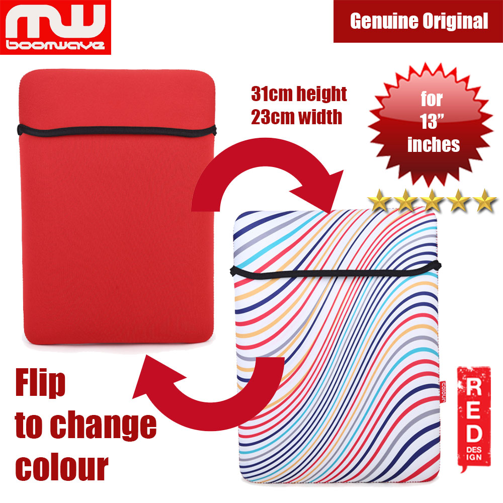 Picture of Boomwave Colour Series Laptop Notebook Macbook Sleeve Design up to 13 inches Laptop (Red) iPhone Cases - iPhone 14 Pro Max , iPhone 13 Pro Max, Galaxy S23 Ultra, Google Pixel 7 Pro, Galaxy Z Fold 4, Galaxy Z Flip 4 Cases Malaysia,iPhone 12 Pro Max Cases Malaysia, iPad Air ,iPad Pro Cases and a wide selection of Accessories in Malaysia, Sabah, Sarawak and Singapore. 