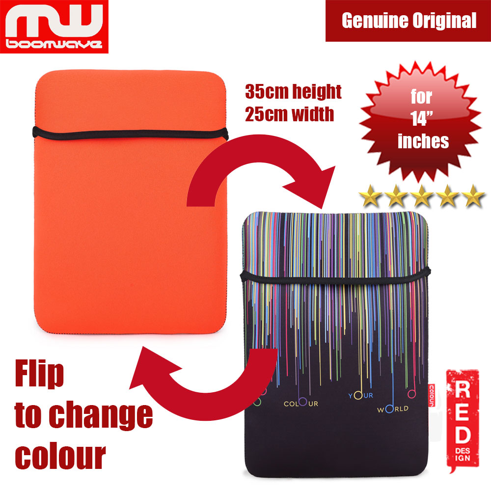 Picture of Boomwave Colour Series Laptop Notebook Macbook Sleeve Design up to 14 inches Laptop (Orange) iPhone Cases - iPhone 14 Pro Max , iPhone 13 Pro Max, Galaxy S23 Ultra, Google Pixel 7 Pro, Galaxy Z Fold 4, Galaxy Z Flip 4 Cases Malaysia,iPhone 12 Pro Max Cases Malaysia, iPad Air ,iPad Pro Cases and a wide selection of Accessories in Malaysia, Sabah, Sarawak and Singapore. 
