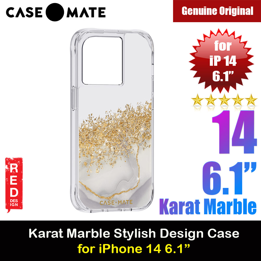 Picture of Case Mate Case-Mate Stylish Design Drop Protection Case for iPhone 14 6.1 (Karat Marble) iPhone Cases - iPhone 14 Pro Max , iPhone 13 Pro Max, Galaxy S23 Ultra, Google Pixel 7 Pro, Galaxy Z Fold 4, Galaxy Z Flip 4 Cases Malaysia,iPhone 12 Pro Max Cases Malaysia, iPad Air ,iPad Pro Cases and a wide selection of Accessories in Malaysia, Sabah, Sarawak and Singapore. 
