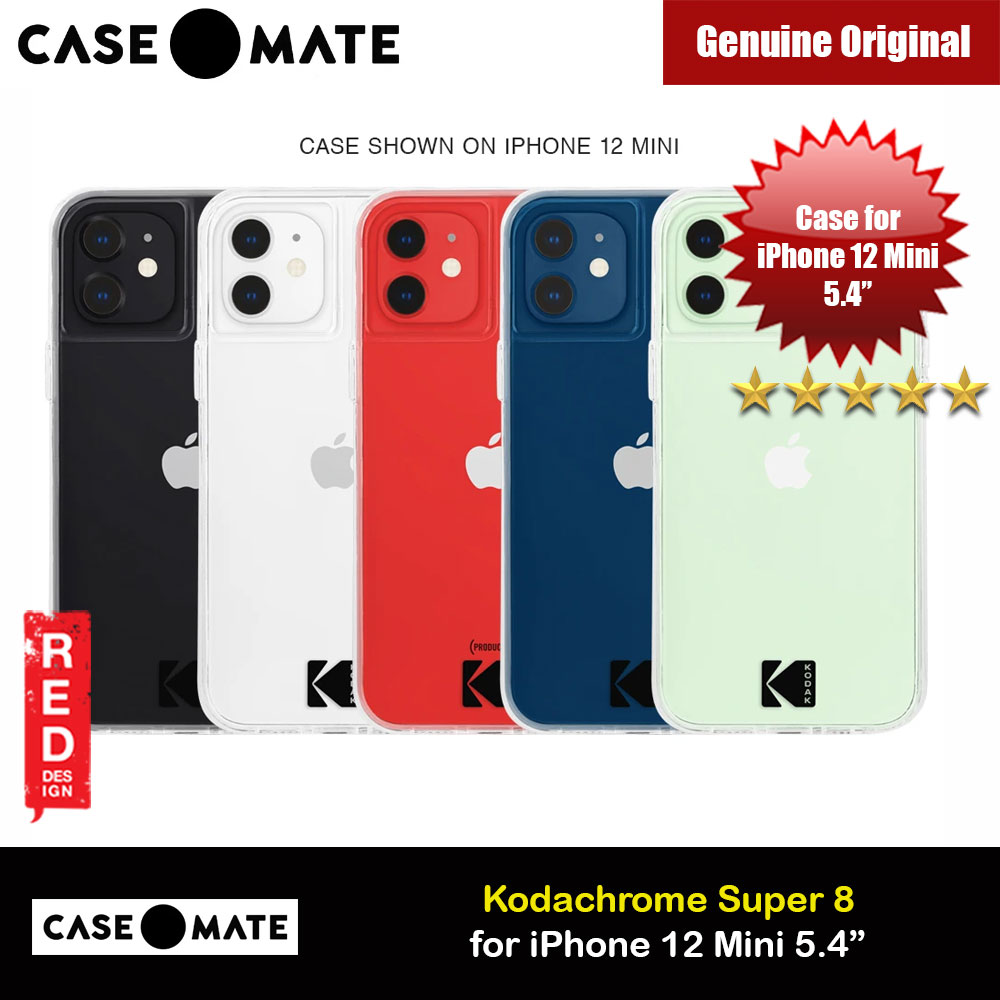 Picture of Case Mate Kodak Series Drop Protection Case for iPhone 12 Mini 5.4 (Kodak Clear with Micropel) Apple iPhone 12 mini 5.4- Apple iPhone 12 mini 5.4 Cases, Apple iPhone 12 mini 5.4 Covers, iPad Cases and a wide selection of Apple iPhone 12 mini 5.4 Accessories in Malaysia, Sabah, Sarawak and Singapore 