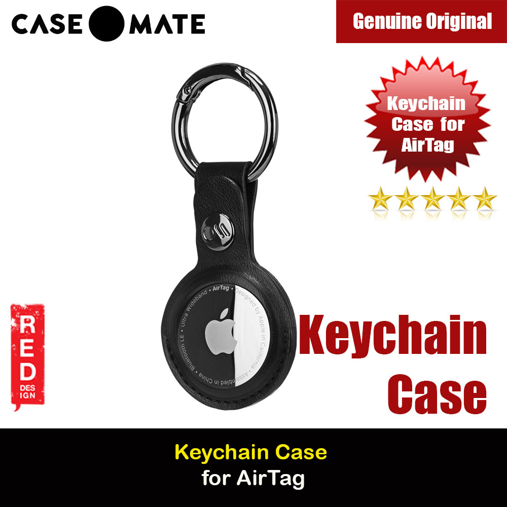 Picture of Case-Mate Case Mate Keychain Case Protective Cover Case Keyring Design for Apple AirTag (Black) Apple Air Tag- Apple Air Tag Cases, Apple Air Tag Covers, iPad Cases and a wide selection of Apple Air Tag Accessories in Malaysia, Sabah, Sarawak and Singapore 