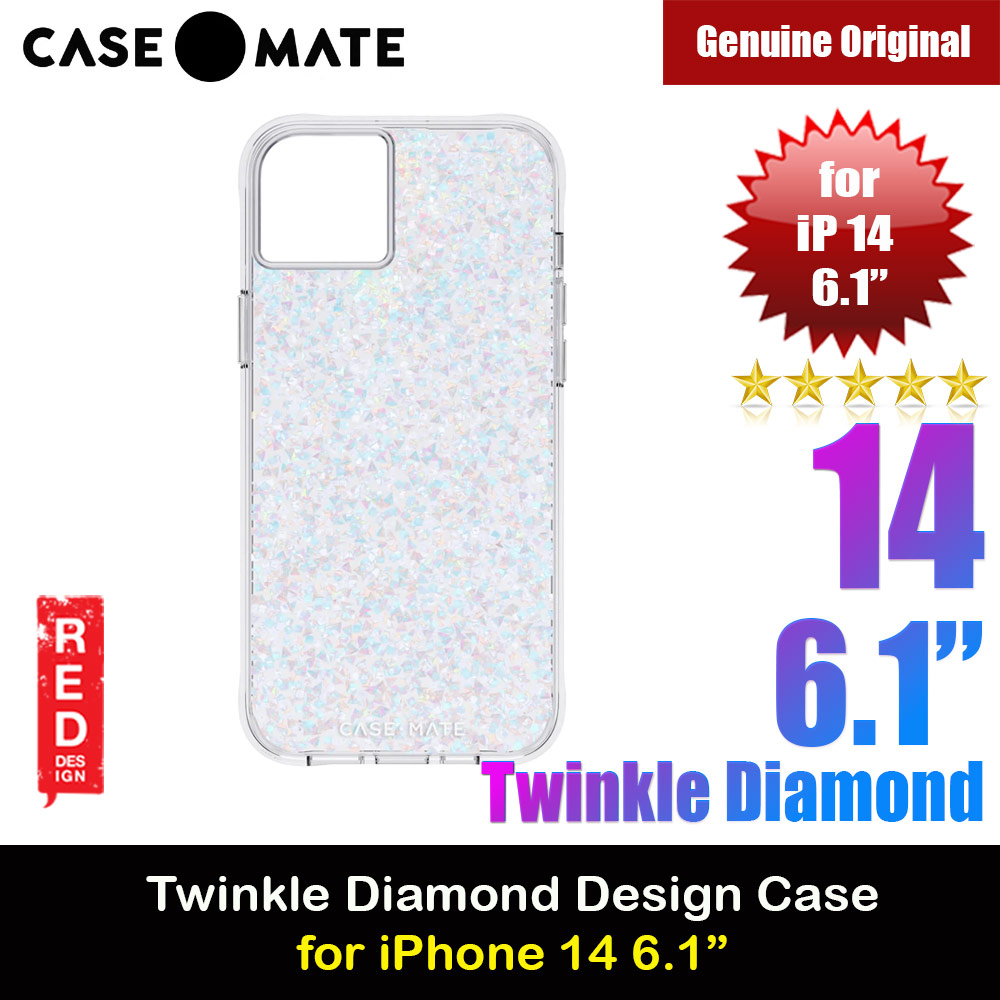 Picture of Case Mate Case-Mate Stylish Design Drop Protection Case for iPhone 14 6.1 (Twinkle Diamond) iPhone Cases - iPhone 14 Pro Max , iPhone 13 Pro Max, Galaxy S23 Ultra, Google Pixel 7 Pro, Galaxy Z Fold 4, Galaxy Z Flip 4 Cases Malaysia,iPhone 12 Pro Max Cases Malaysia, iPad Air ,iPad Pro Cases and a wide selection of Accessories in Malaysia, Sabah, Sarawak and Singapore. 