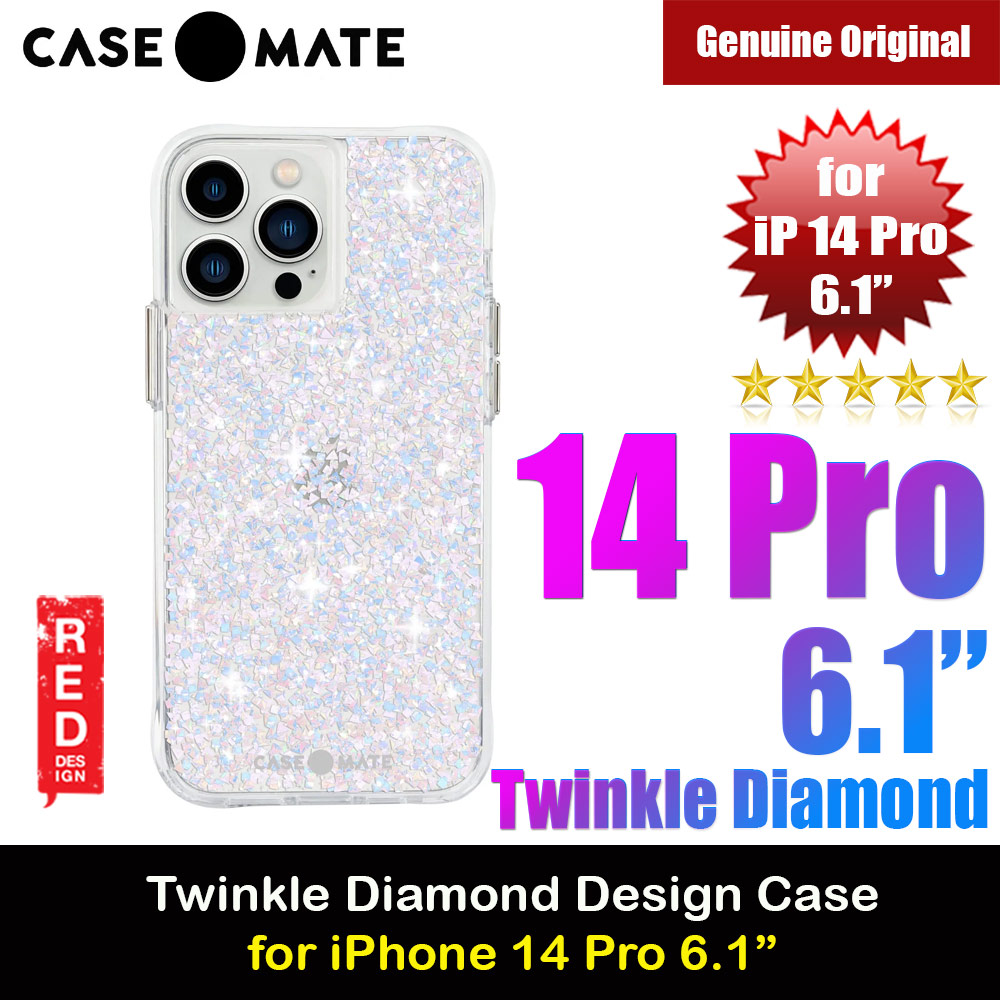 Picture of Case Mate Case-Mate Stylish Design Drop Protection Case for iPhone 14 Pro 6.1 (Twinkle Diamond) iPhone Cases - iPhone 14 Pro Max , iPhone 13 Pro Max, Galaxy S23 Ultra, Google Pixel 7 Pro, Galaxy Z Fold 4, Galaxy Z Flip 4 Cases Malaysia,iPhone 12 Pro Max Cases Malaysia, iPad Air ,iPad Pro Cases and a wide selection of Accessories in Malaysia, Sabah, Sarawak and Singapore. 