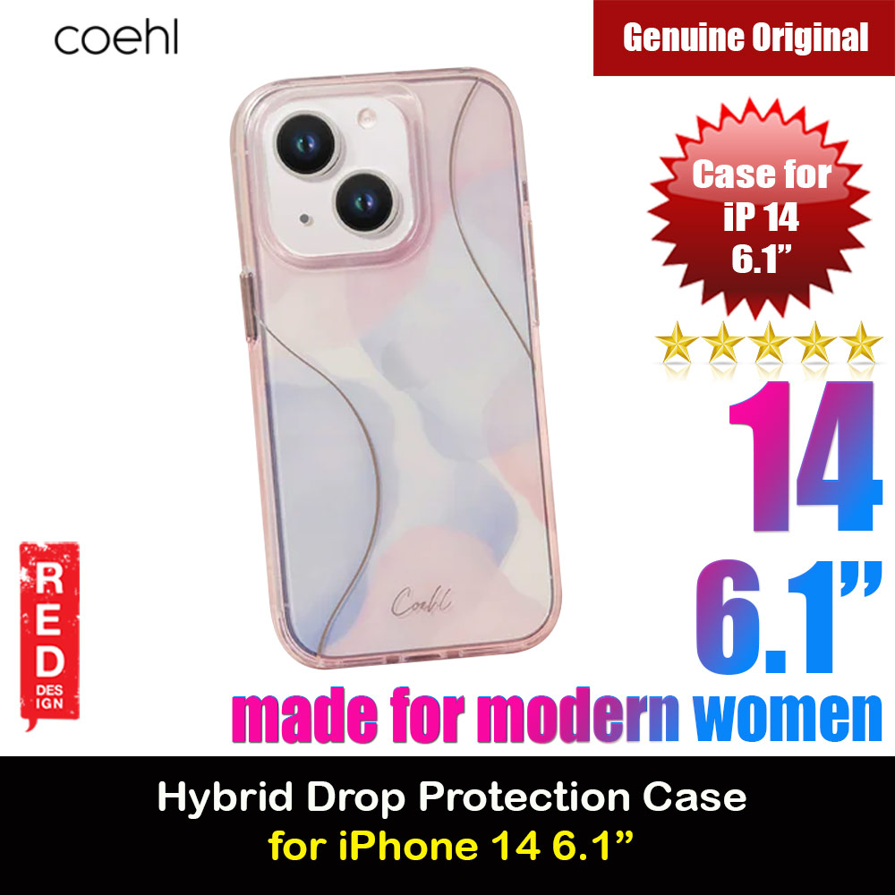Picture of Coehl Hybrid Impact Defense Raised Camera Lens Bezel Drop Protection Case Design for Modern Women for iPhone 14 6.1 (Dusk Blue) Apple iPhone 14 6.1- Apple iPhone 14 6.1 Cases, Apple iPhone 14 6.1 Covers, iPad Cases and a wide selection of Apple iPhone 14 6.1 Accessories in Malaysia, Sabah, Sarawak and Singapore 