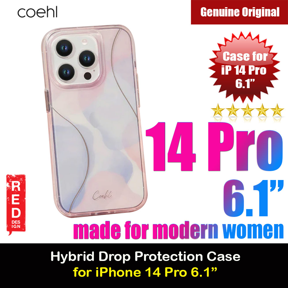 Picture of Coehl Hybrid Impact Defense Raised Camera Lens Bezel Drop Protection Case Design for Modern Women for iPhone 14 Pro 6.1 (Dusk Blue) Apple iPhone 14 Pro 6.1- Apple iPhone 14 Pro 6.1 Cases, Apple iPhone 14 Pro 6.1 Covers, iPad Cases and a wide selection of Apple iPhone 14 Pro 6.1 Accessories in Malaysia, Sabah, Sarawak and Singapore 