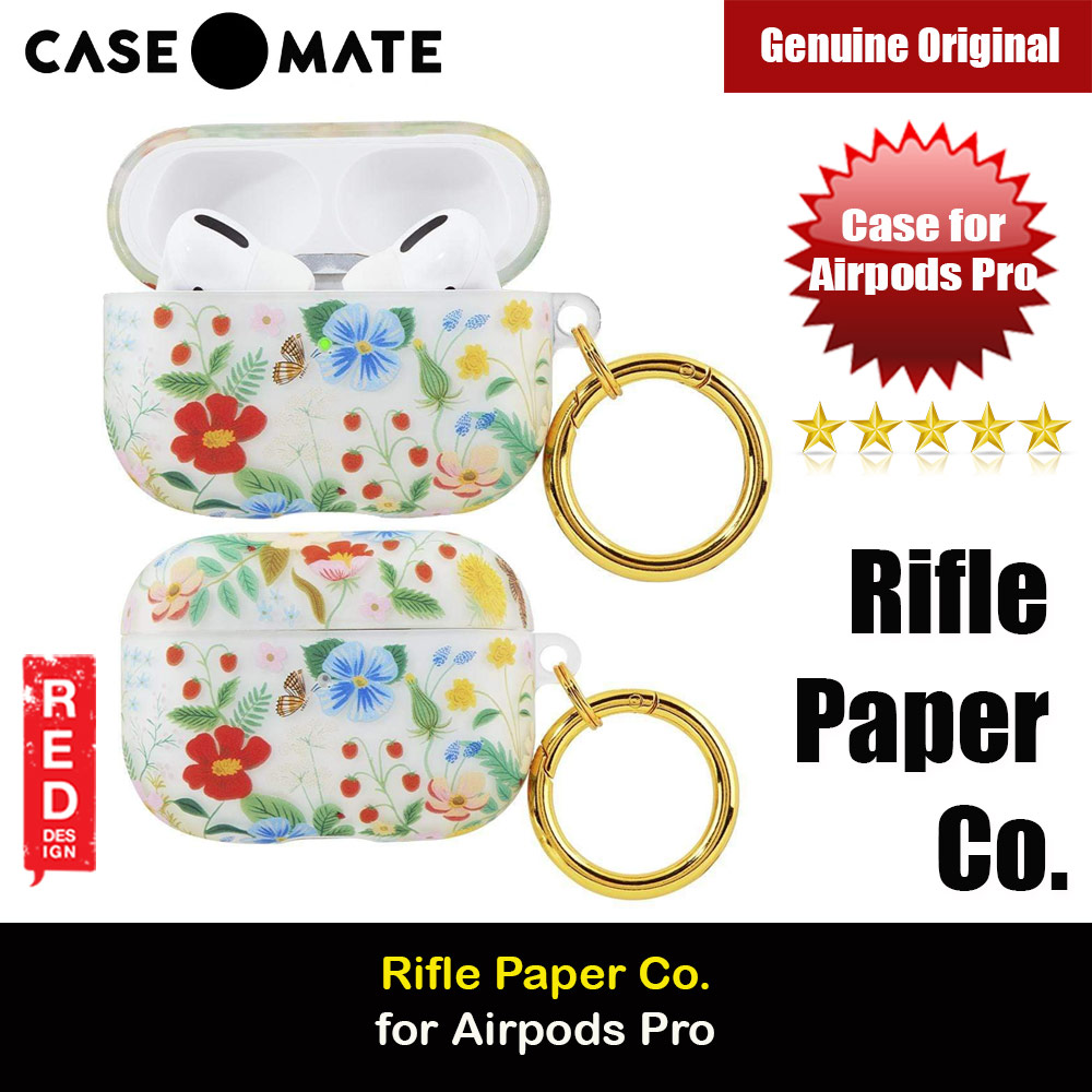 Picture of Case-Mate Case Mate AirPods Pro Airpodspro Airpod Pro AirpodPro Case Rifle Paper Co (Strawberry Fields) iPhone Cases - iPhone 14 Pro Max , iPhone 13 Pro Max, Galaxy S23 Ultra, Google Pixel 7 Pro, Galaxy Z Fold 4, Galaxy Z Flip 4 Cases Malaysia,iPhone 12 Pro Max Cases Malaysia, iPad Air ,iPad Pro Cases and a wide selection of Accessories in Malaysia, Sabah, Sarawak and Singapore. 