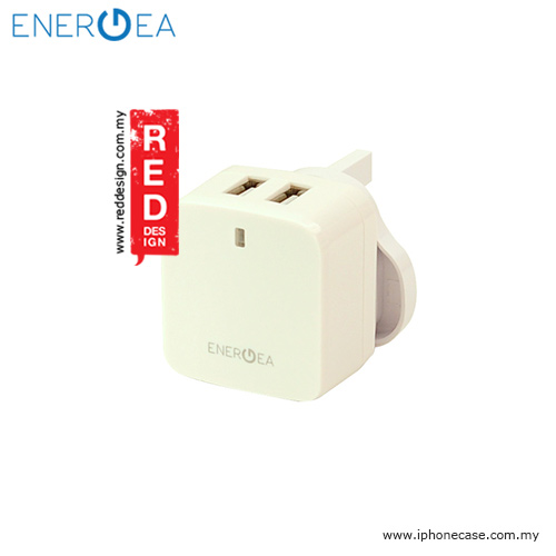 Picture of Energea Travel World 3.4A 2 USB Wall Charger with UK US AU EU Adaptor and Travel Organiser Box