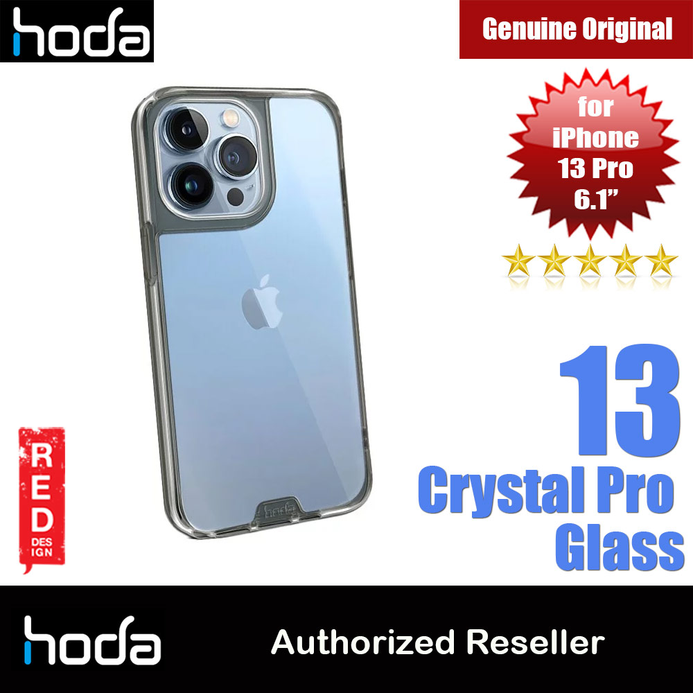 Picture of Hoda Military CRYSTAL PRO 3D TEMPERED GLASS BACKPLATE Drop Protection PROTECTIVE Case for Apple iPhone 13 Pro 6.1 (Crystal Clear Black) iPhone Cases - iPhone 14 Pro Max , iPhone 13 Pro Max, Galaxy S23 Ultra, Google Pixel 7 Pro, Galaxy Z Fold 4, Galaxy Z Flip 4 Cases Malaysia,iPhone 12 Pro Max Cases Malaysia, iPad Air ,iPad Pro Cases and a wide selection of Accessories in Malaysia, Sabah, Sarawak and Singapore. 