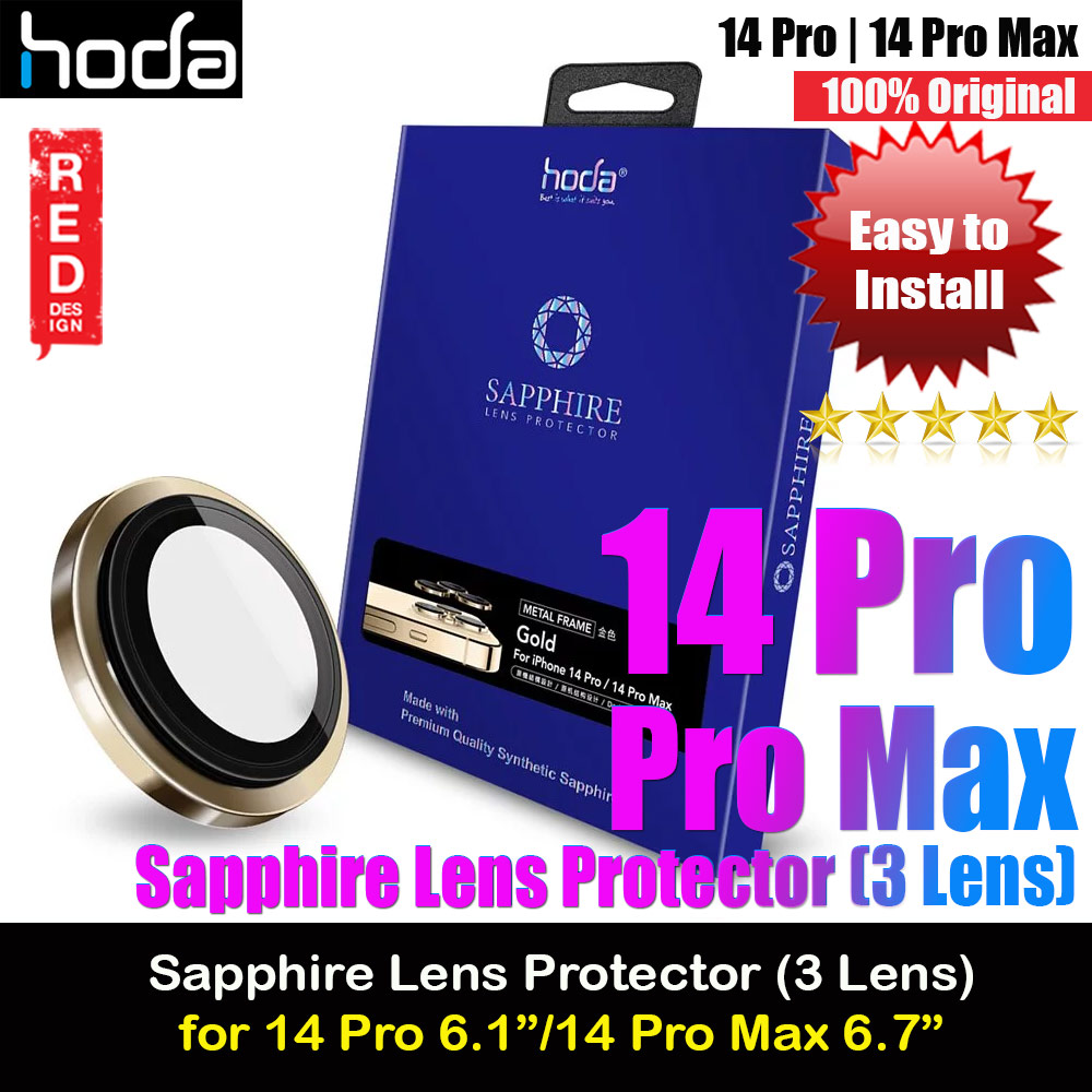 Picture of Hoda Sapphire Lens Protector for iPhone 14 Pro 6.1 iPhone 14 Pro Max 6.7  (3PCS Gold) Apple iPhone 14 Pro Max 6.7- Apple iPhone 14 Pro Max 6.7 Cases, Apple iPhone 14 Pro Max 6.7 Covers, iPad Cases and a wide selection of Apple iPhone 14 Pro Max 6.7 Accessories in Malaysia, Sabah, Sarawak and Singapore 