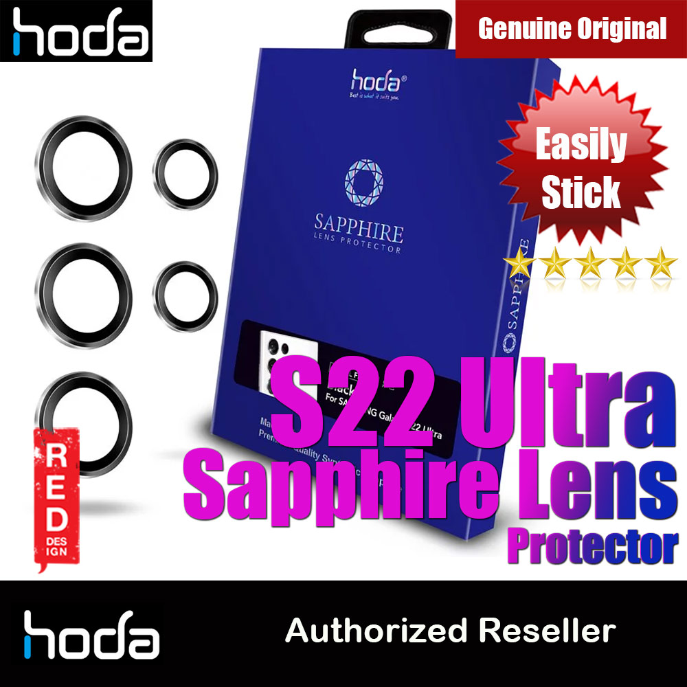 Picture of Hoda Sapphire Lens Protector for Galaxy S22 Ultra  (5PCS Silver Black) Samsung Galaxy S22 Ultra 5G 6.8- Samsung Galaxy S22 Ultra 5G 6.8 Cases, Samsung Galaxy S22 Ultra 5G 6.8 Covers, iPad Cases and a wide selection of Samsung Galaxy S22 Ultra 5G 6.8 Accessories in Malaysia, Sabah, Sarawak and Singapore 