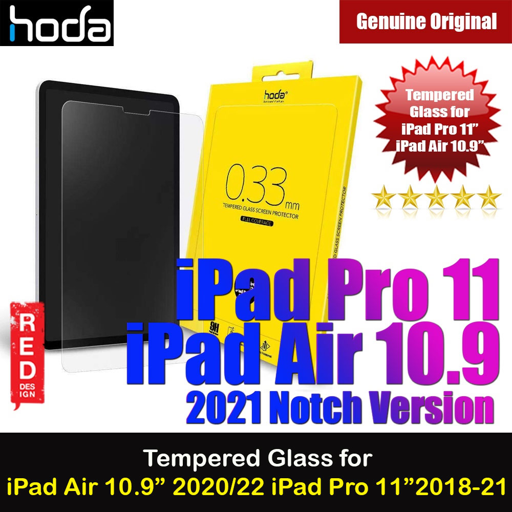 Picture of Hoda 0.33mm Premium Tempered Glass Screen Protector for Apple iPad Pro 11 2rd Gen iPad Pro 11 3rd Gen 2021 iPad Air 10.9 4th gen 2020 Apple iPad Pro 11.0 2018- Apple iPad Pro 11.0 2018 Cases, Apple iPad Pro 11.0 2018 Covers, iPad Cases and a wide selection of Apple iPad Pro 11.0 2018 Accessories in Malaysia, Sabah, Sarawak and Singapore 