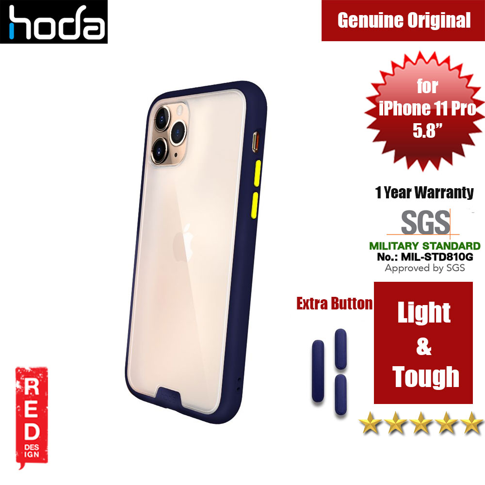 Picture of Hoda Military Standard Rough Case for Apple iPhone 11 Pro (Dark Blue) iPhone Cases - iPhone 14 Pro Max , iPhone 13 Pro Max, Galaxy S23 Ultra, Google Pixel 7 Pro, Galaxy Z Fold 4, Galaxy Z Flip 4 Cases Malaysia,iPhone 12 Pro Max Cases Malaysia, iPad Air ,iPad Pro Cases and a wide selection of Accessories in Malaysia, Sabah, Sarawak and Singapore. 