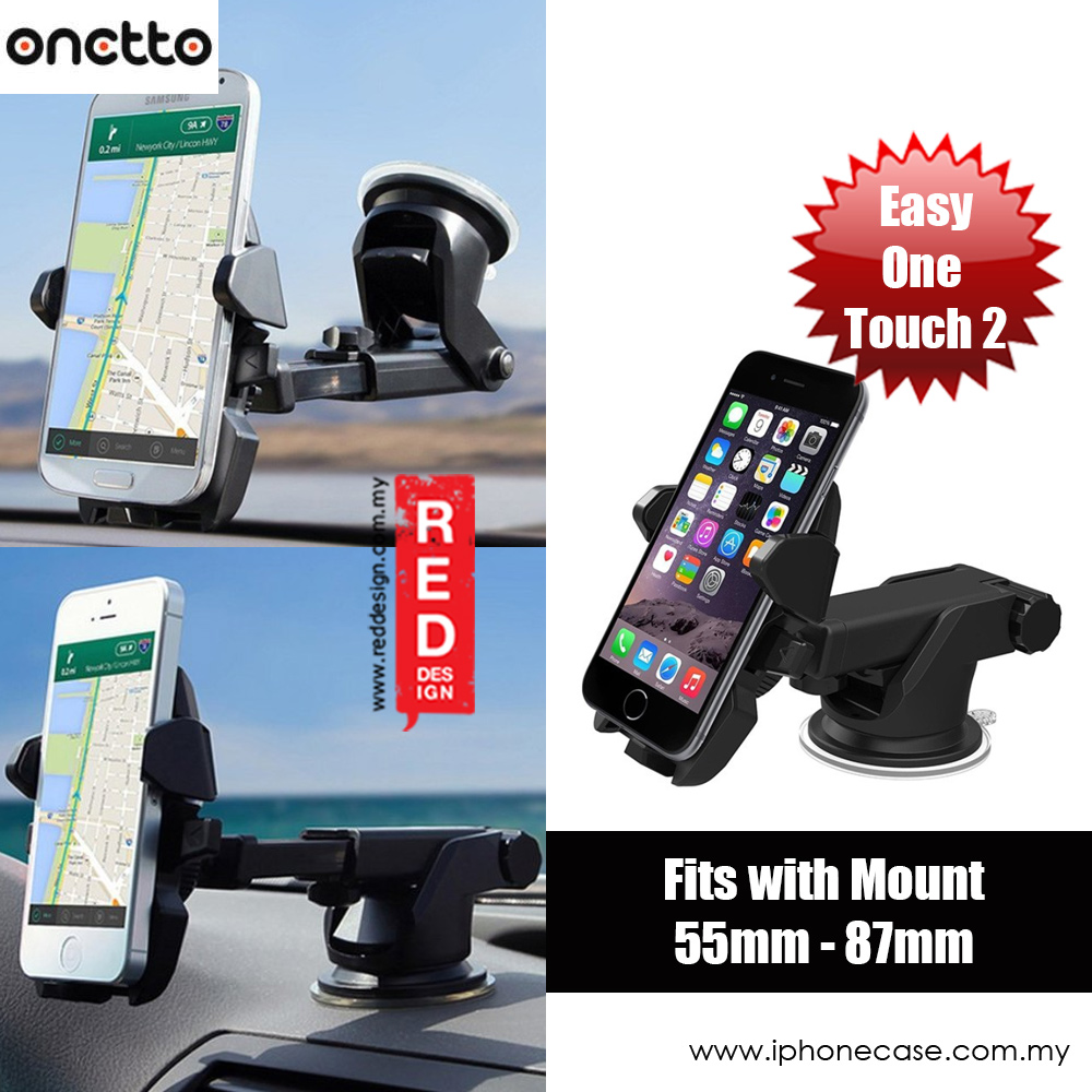 Picture of Onetto Easy One Touch 2 Car Desk Mount Car Windscreen Mount (Black) Red Design- Red Design Cases, Red Design Covers, iPad Cases and a wide selection of Red Design Accessories in Malaysia, Sabah, Sarawak and Singapore 