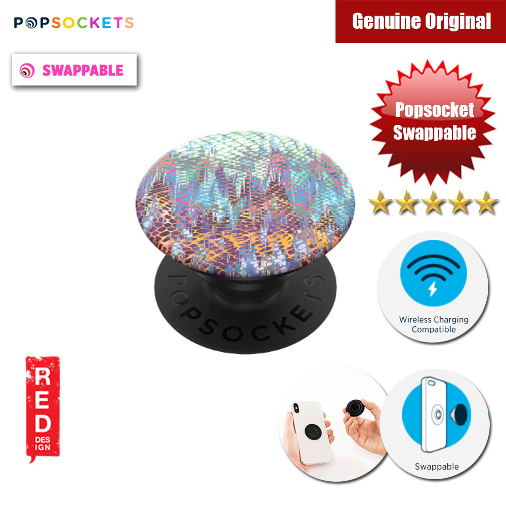 Picture of Popsockets PopGrip Swappable (Chimera) Red Design- Red Design Cases, Red Design Covers, iPad Cases and a wide selection of Red Design Accessories in Malaysia, Sabah, Sarawak and Singapore 