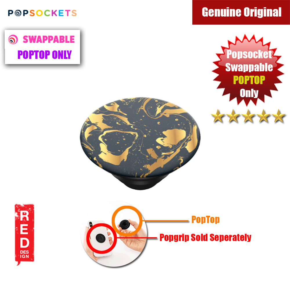 Picture of Popsockets PopGrip Swappable PopTop Only (Gilded Swirl) Red Design- Red Design Cases, Red Design Covers, iPad Cases and a wide selection of Red Design Accessories in Malaysia, Sabah, Sarawak and Singapore 