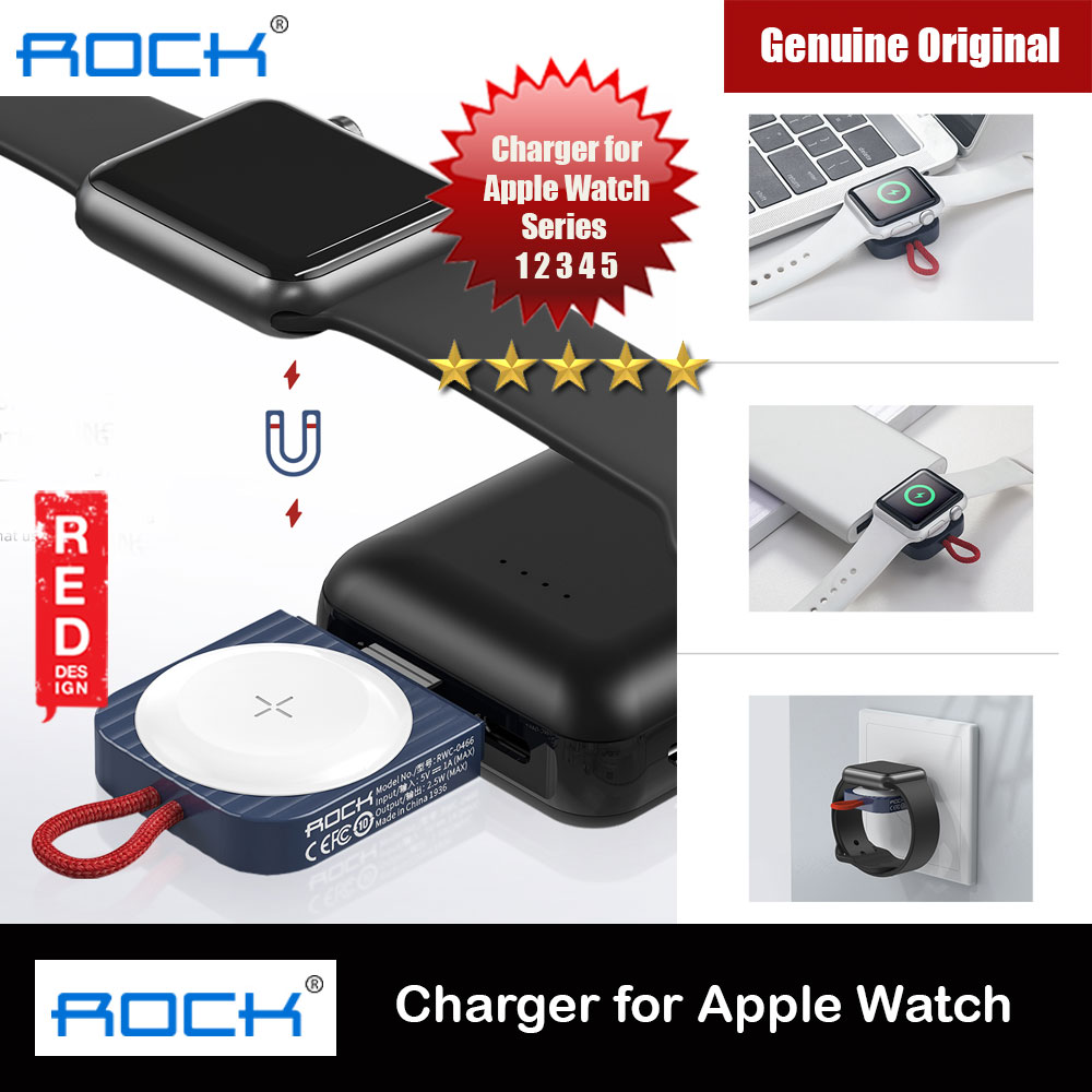 Picture of ROCK W26 IWATCH PORTABLE WIRELESS CHARGER FOR APPLE WATCH 38mm 40mm 42mm 44mm Series 1 2 3 4 5 6 OS7 (Blue) - (USBA) Apple Watch 38mm- Apple Watch 38mm Cases, Apple Watch 38mm Covers, iPad Cases and a wide selection of Apple Watch 38mm Accessories in Malaysia, Sabah, Sarawak and Singapore 