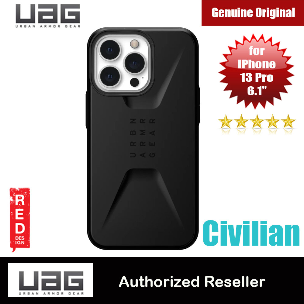 Picture of UAG Civilian Series Protection Case for iPhone 13 Pro 6.1 Case (Black) iPhone Cases - iPhone 14 Pro Max , iPhone 13 Pro Max, Galaxy S23 Ultra, Google Pixel 7 Pro, Galaxy Z Fold 4, Galaxy Z Flip 4 Cases Malaysia,iPhone 12 Pro Max Cases Malaysia, iPad Air ,iPad Pro Cases and a wide selection of Accessories in Malaysia, Sabah, Sarawak and Singapore. 
