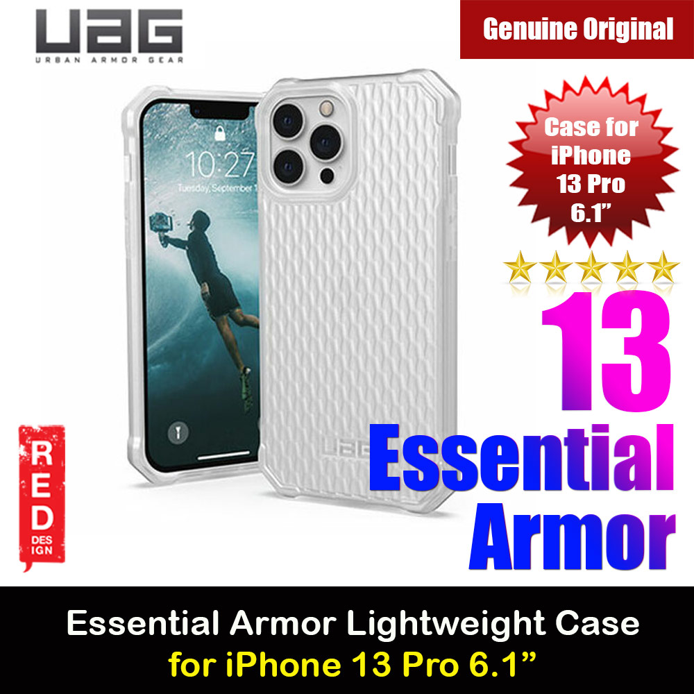 Picture of UAG Essential Armor Lightweight Series Protection Case for iPhone 13 Pro 6.1 Case (Frosted Ice) iPhone Cases - iPhone 14 Pro Max , iPhone 13 Pro Max, Galaxy S23 Ultra, Google Pixel 7 Pro, Galaxy Z Fold 4, Galaxy Z Flip 4 Cases Malaysia,iPhone 12 Pro Max Cases Malaysia, iPad Air ,iPad Pro Cases and a wide selection of Accessories in Malaysia, Sabah, Sarawak and Singapore. 