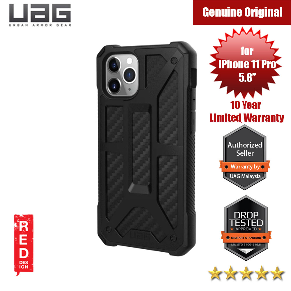 Picture of UAG Monarch Series Drop Protection Case for Apple iPhone 11 Pro 5.8 (Carbon Fiber) iPhone Cases - iPhone 14 Pro Max , iPhone 13 Pro Max, Galaxy S23 Ultra, Google Pixel 7 Pro, Galaxy Z Fold 4, Galaxy Z Flip 4 Cases Malaysia,iPhone 12 Pro Max Cases Malaysia, iPad Air ,iPad Pro Cases and a wide selection of Accessories in Malaysia, Sabah, Sarawak and Singapore. 
