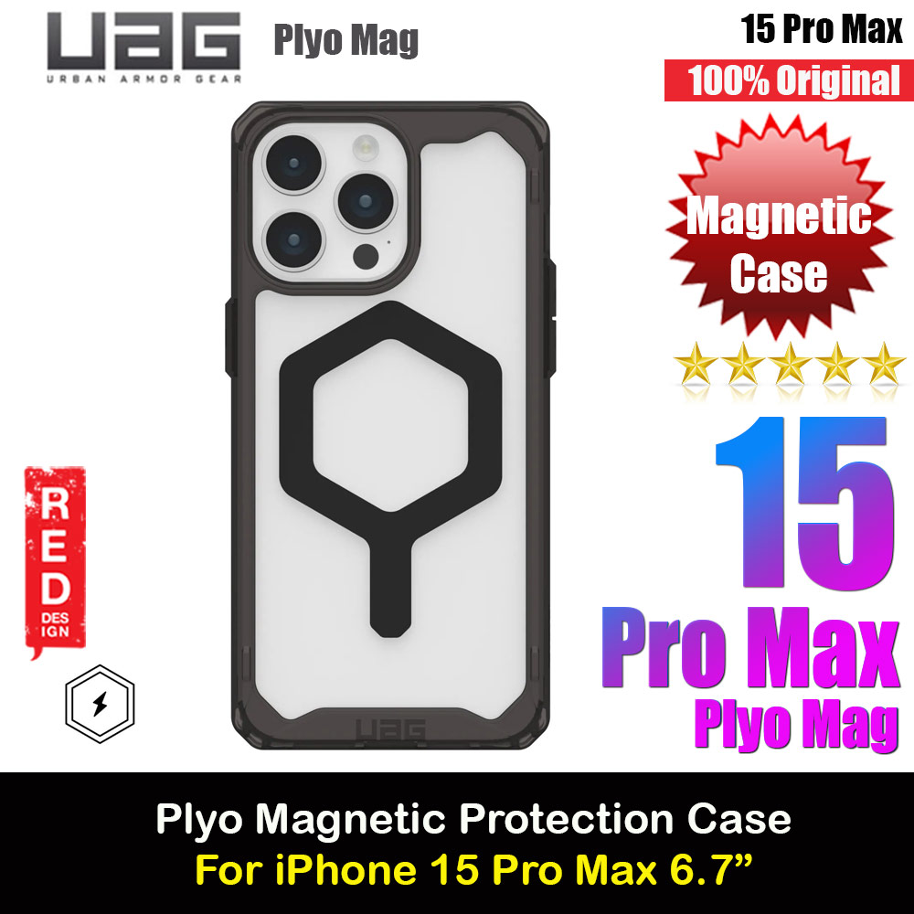 Picture of UAG Plyo Magsafe Compatible Drop Proof Shock Impact Resistant Transparent Clear Case for iPhone 15 Pro Max 6.7 (Black Black) iPhone Cases - iPhone 14 Pro Max , iPhone 13 Pro Max, Galaxy S23 Ultra, Google Pixel 7 Pro, Galaxy Z Fold 4, Galaxy Z Flip 4 Cases Malaysia,iPhone 12 Pro Max Cases Malaysia, iPad Air ,iPad Pro Cases and a wide selection of Accessories in Malaysia, Sabah, Sarawak and Singapore. 