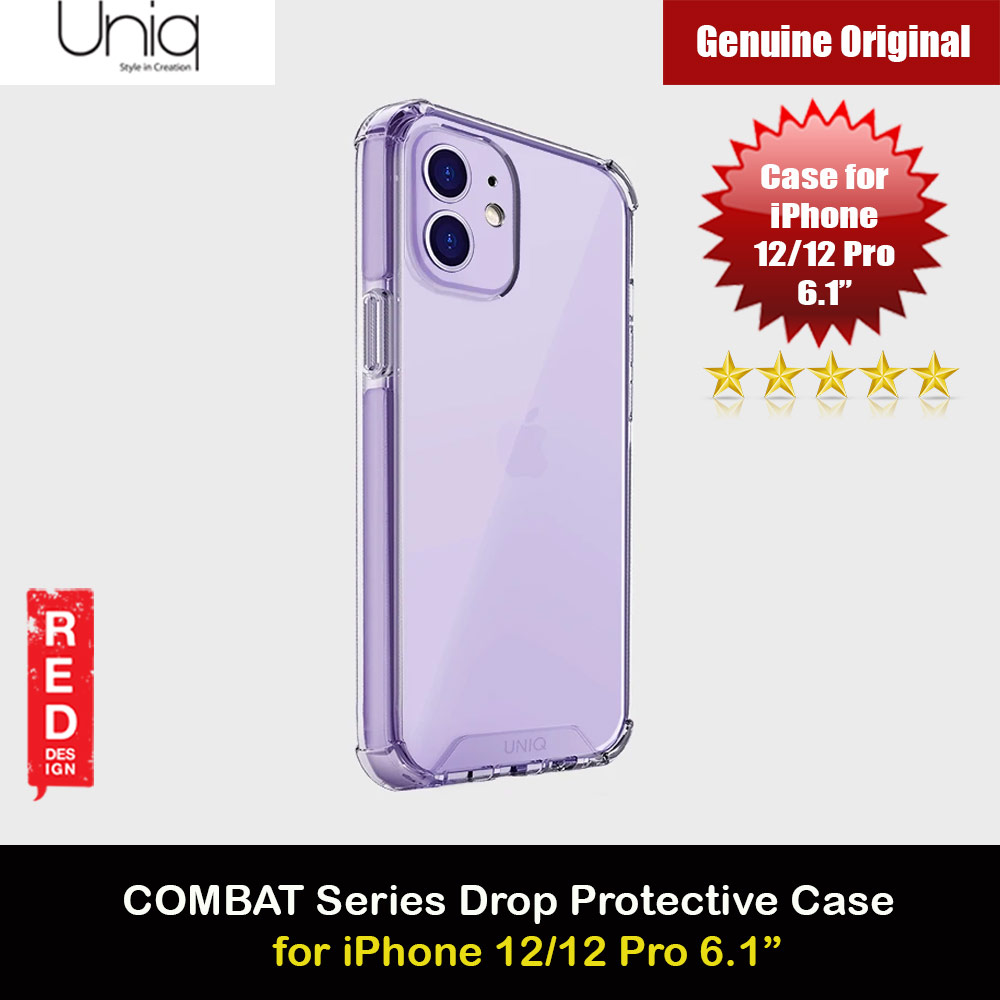 Picture of Uniq Combat Ultra Tough Drop Protection Case for iPhone 12 iPhone 12 Pro 6.1 (Lavender) Apple iPhone 12 6.1- Apple iPhone 12 6.1 Cases, Apple iPhone 12 6.1 Covers, iPad Cases and a wide selection of Apple iPhone 12 6.1 Accessories in Malaysia, Sabah, Sarawak and Singapore 