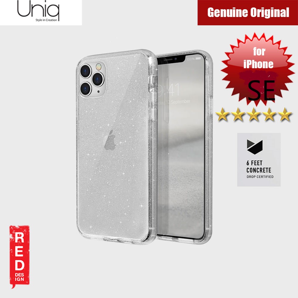 Picture of Uniq Lifepro Tinsel Ultra Protection Hybrid Case for Apple iPhone SE iphone 7 iphone 8 (Glitter  Clear) Apple iPhone 7 4.7- Apple iPhone 7 4.7 Cases, Apple iPhone 7 4.7 Covers, iPad Cases and a wide selection of Apple iPhone 7 4.7 Accessories in Malaysia, Sabah, Sarawak and Singapore 