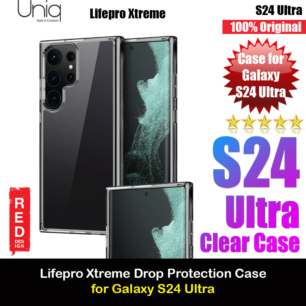Picture of Uniq Lifepro Xtreme Series Drop Protection Case for Galaxy S24 Ultra (Clear) Samsung Galaxy S24 Ultra- Samsung Galaxy S24 Ultra Cases, Samsung Galaxy S24 Ultra Covers, iPad Cases and a wide selection of Samsung Galaxy S24 Ultra Accessories in Malaysia, Sabah, Sarawak and Singapore 
