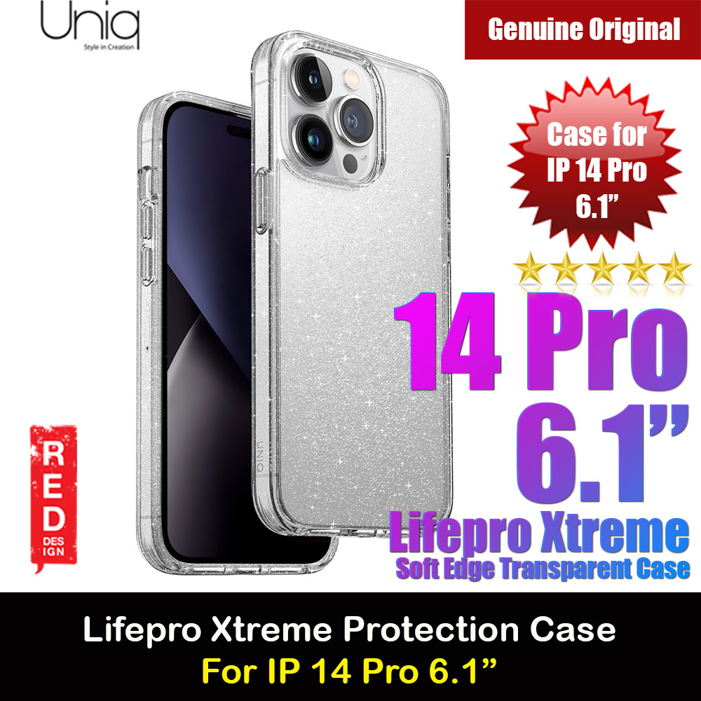 Picture of Uniq LifePro Xtreme Drop Protection Case for iPhone 14 Pro 6.1 (Tinsel Lucent) Apple iPhone 14 Pro 6.1- Apple iPhone 14 Pro 6.1 Cases, Apple iPhone 14 Pro 6.1 Covers, iPad Cases and a wide selection of Apple iPhone 14 Pro 6.1 Accessories in Malaysia, Sabah, Sarawak and Singapore 