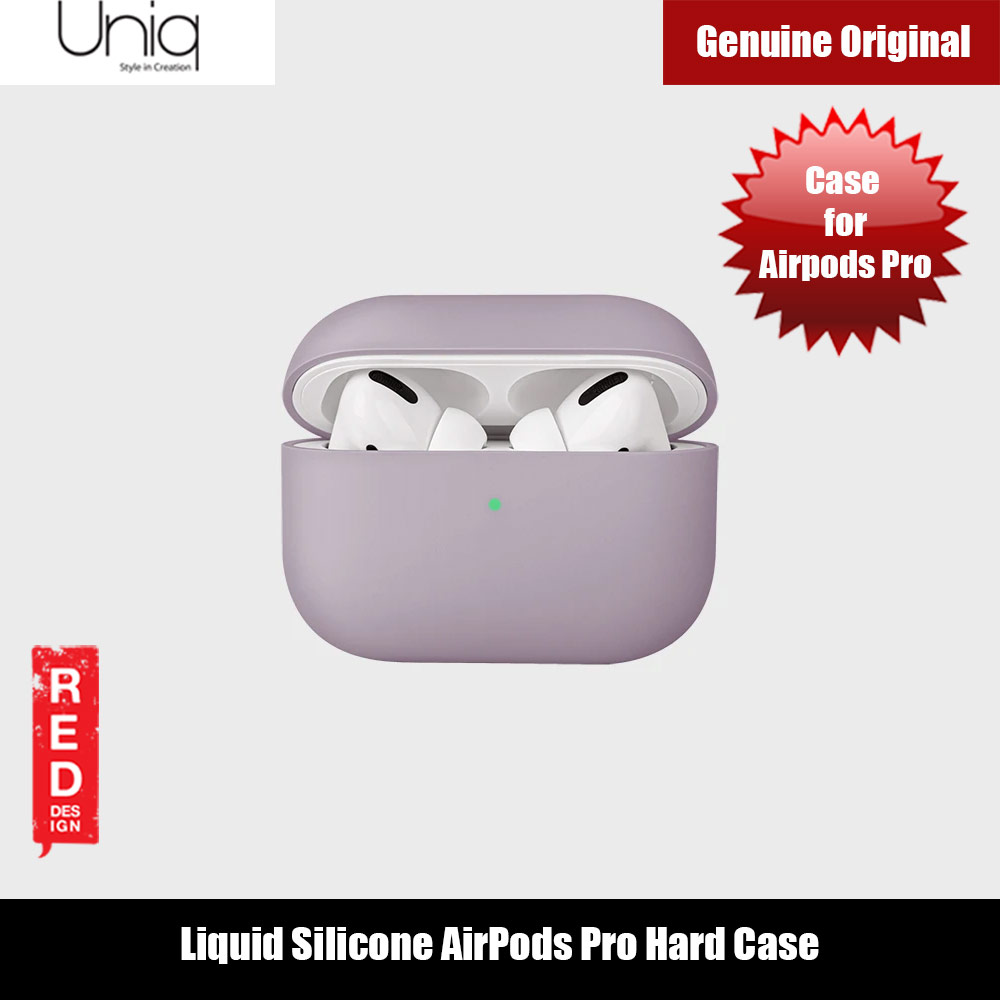 Picture of Uniq Lino Thin Drop Protection Liquid Silicone Hard Case for Airpods Pro (Purple Lilac) Apple Airpods Pro- Apple Airpods Pro Cases, Apple Airpods Pro Covers, iPad Cases and a wide selection of Apple Airpods Pro Accessories in Malaysia, Sabah, Sarawak and Singapore 