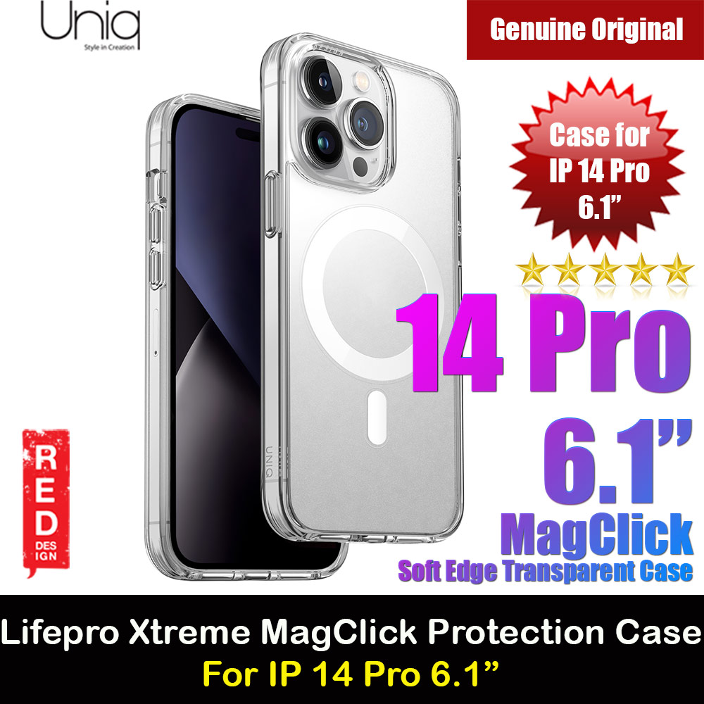 Picture of Uniq MagClick LifePro Xtreme Drop Protection Magsafe Compatible Magnetic Case for iPhone 14 Pro 6.1 (Magsafe Compatible Clear) Apple iPhone 14 Pro 6.1- Apple iPhone 14 Pro 6.1 Cases, Apple iPhone 14 Pro 6.1 Covers, iPad Cases and a wide selection of Apple iPhone 14 Pro 6.1 Accessories in Malaysia, Sabah, Sarawak and Singapore 