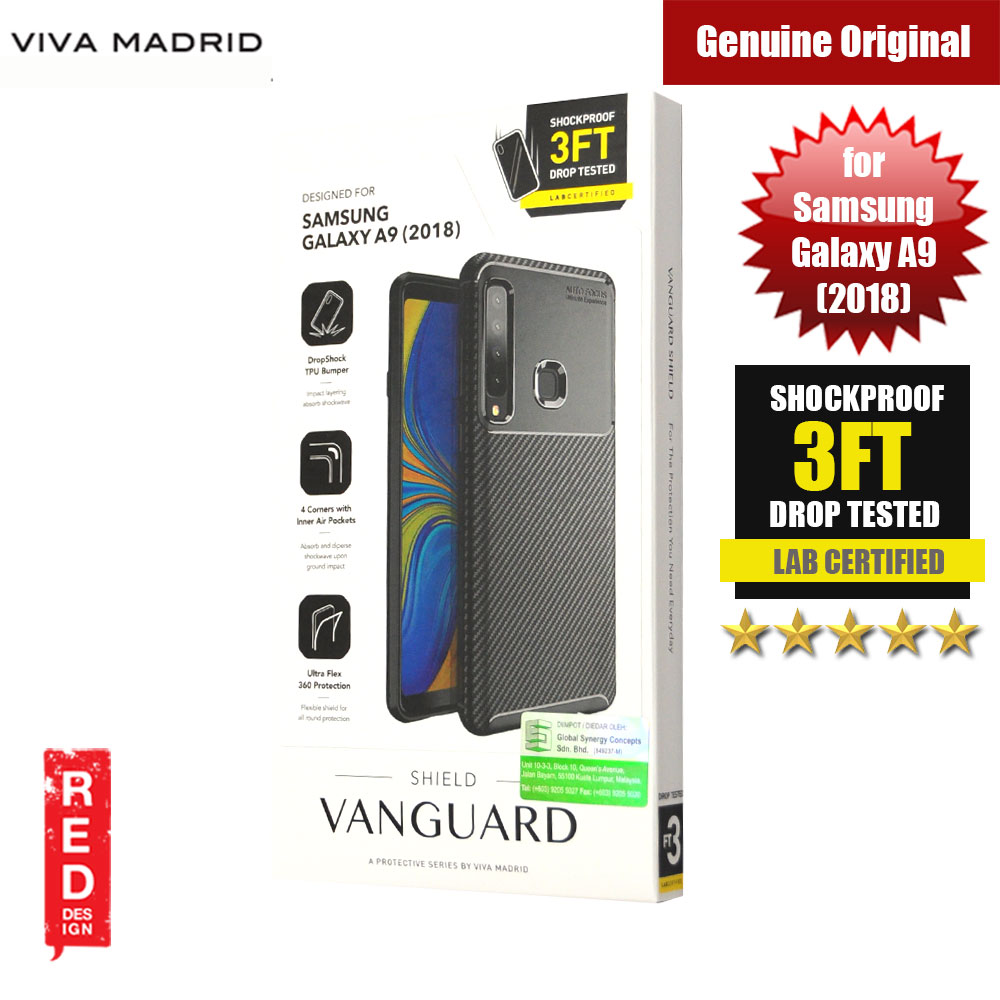 Picture of Viva Madrid Vanguard Drop ShockProof Protection Case for Samsung Galaxy A9 2018 (Black) Samsung Galaxy A9 2018- Samsung Galaxy A9 2018 Cases, Samsung Galaxy A9 2018 Covers, iPad Cases and a wide selection of Samsung Galaxy A9 2018 Accessories in Malaysia, Sabah, Sarawak and Singapore 