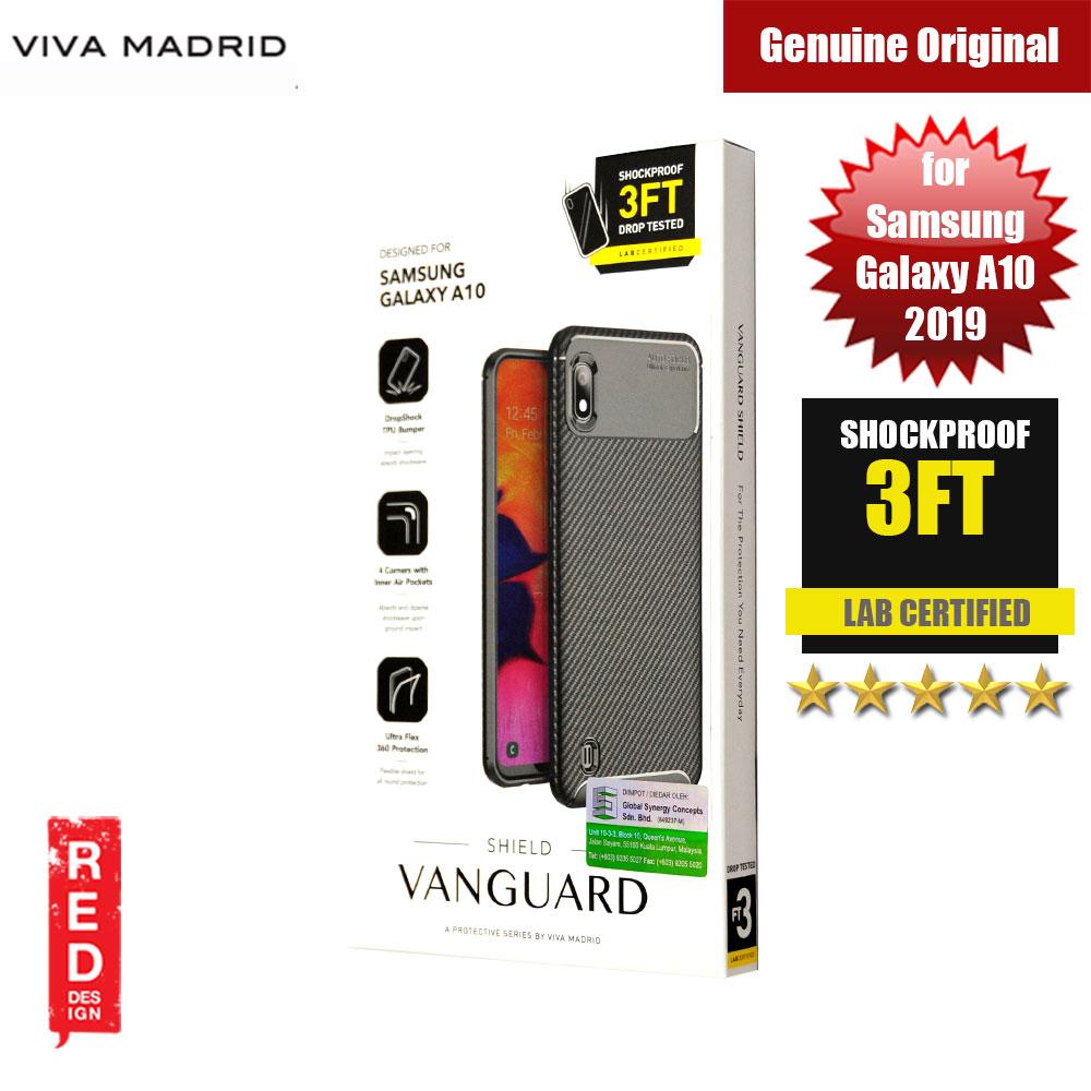Picture of Viva Madrid Vanguard Drop ShockProof Protection Case for Samsung Galaxy A10 2019 (Black) Samsung Galaxy A10 2019- Samsung Galaxy A10 2019 Cases, Samsung Galaxy A10 2019 Covers, iPad Cases and a wide selection of Samsung Galaxy A10 2019 Accessories in Malaysia, Sabah, Sarawak and Singapore 