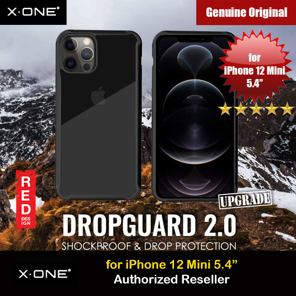 Picture of X.One DropGuard 2.0 Air Cushion Extreme Responsive Button Drop Protection Case for iPhone 12 Mini 5.4 (Clear Black) Upgraded  Version iPhone Cases - iPhone 14 Pro Max , iPhone 13 Pro Max, Galaxy S23 Ultra, Google Pixel 7 Pro, Galaxy Z Fold 4, Galaxy Z Flip 4 Cases Malaysia,iPhone 12 Pro Max Cases Malaysia, iPad Air ,iPad Pro Cases and a wide selection of Accessories in Malaysia, Sabah, Sarawak and Singapore. 