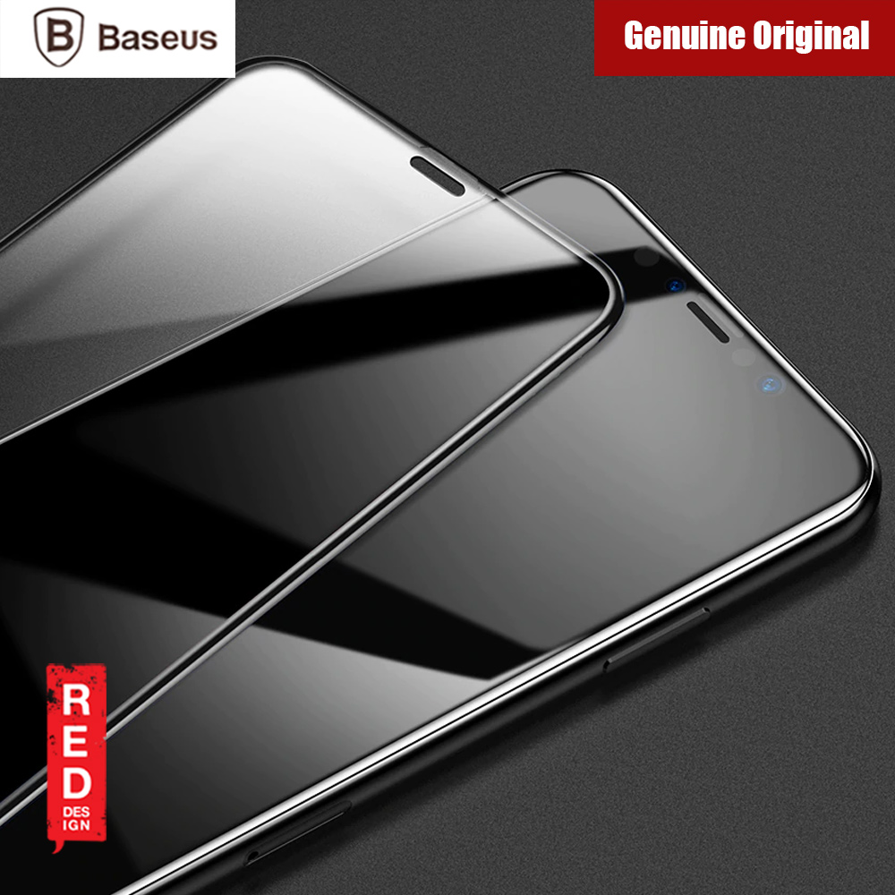 Picture of Apple iPhone XR  | Baseus 3D Full Coverage Tempered Glass for Apple iPhone XR iPhone 11 6.1" (Black)
