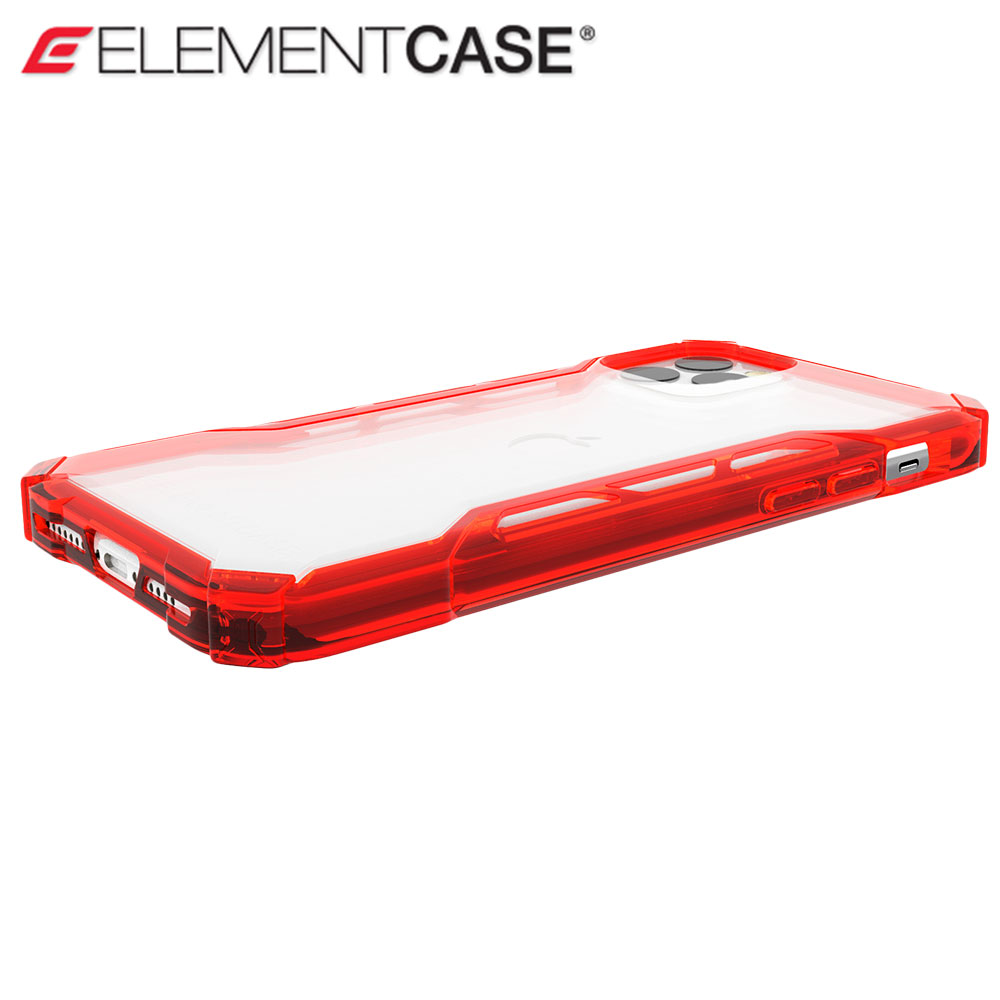 Picture of Apple iPhone 11 Pro Max 6.5 Case | Element Case Rally Drop Protection Case for Apple iPhone 11 Pro Max 6.5 (Sunset Red)