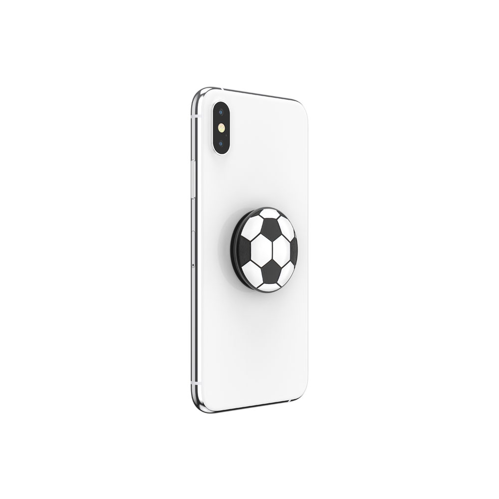 Picture of Popsockets PopGrip Swappable Premium Collection (Soccer Ball PU Inlay)