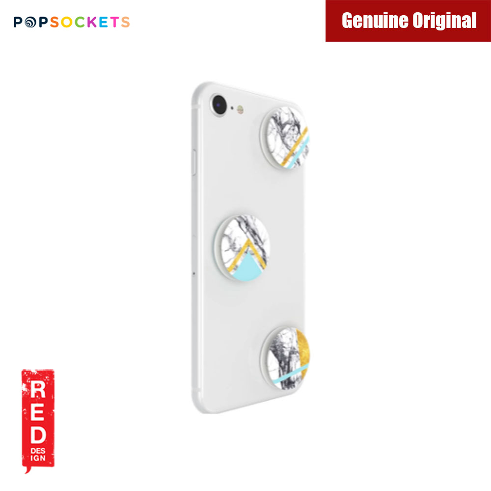 Picture of Popsockets PopMinis Triple (White Marble Glam)