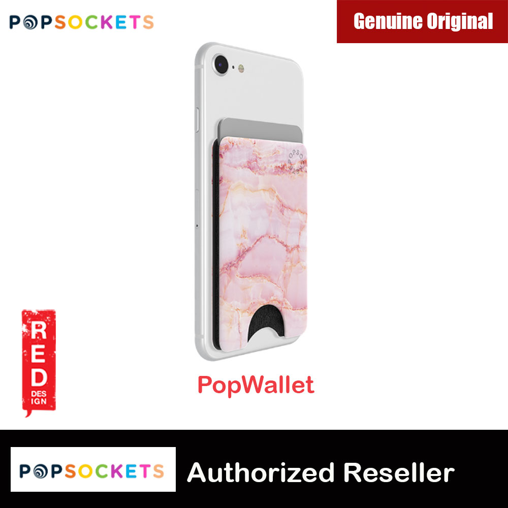 Picture of Popsocket Popwallet Card Holder Credit Card Holder Parking Ticket Holder Card Wallet (Black)