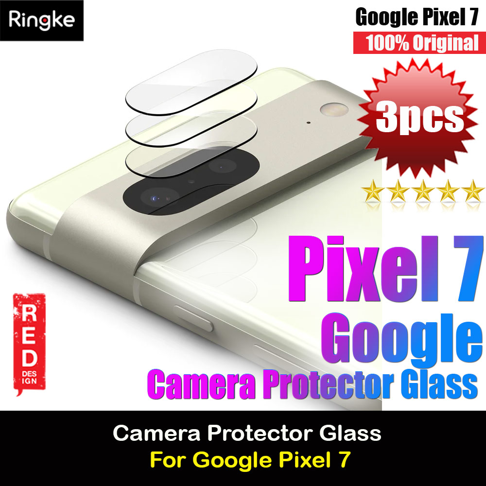 Picture of Google Pixel 7  | Ringke Camera Protector Tempered Glass for Google Pixel 7 (Clear 3pcs Pack)
