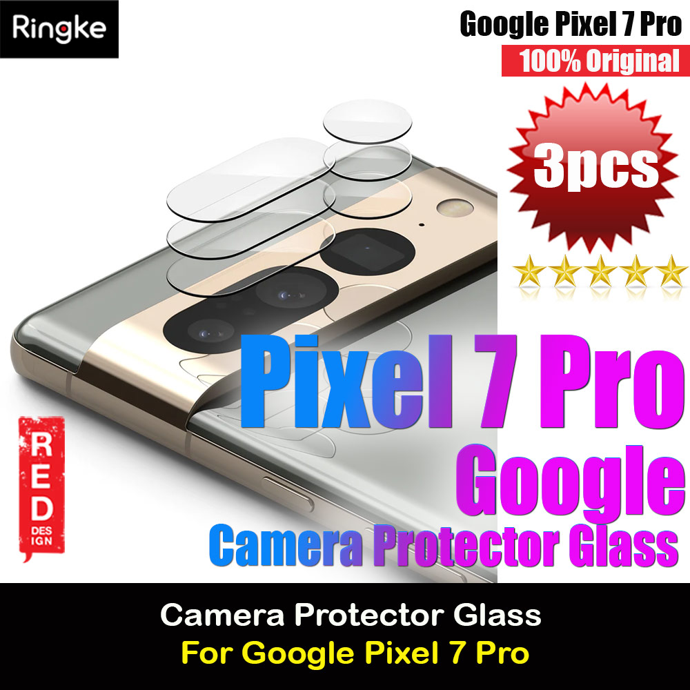 Picture of Google Pixel 7 Screen Protector | Ringke Dual Easy Film Transparent PET Film Soft Screen Protector with Installation Jig for Google Pixel 7 (Clear 2pcs Pack)