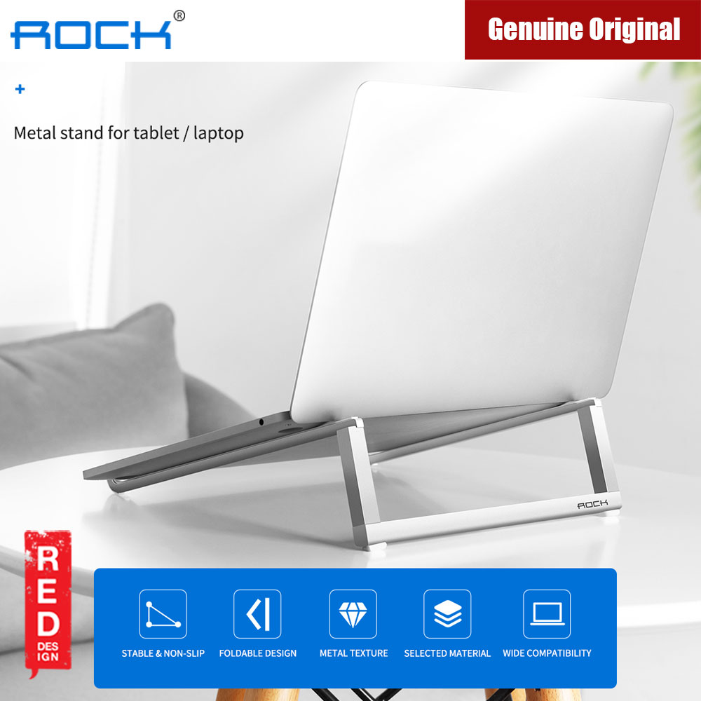 Picture of Rock Foldable Portable Table Laptop Stand 230gram lightweight (Black)