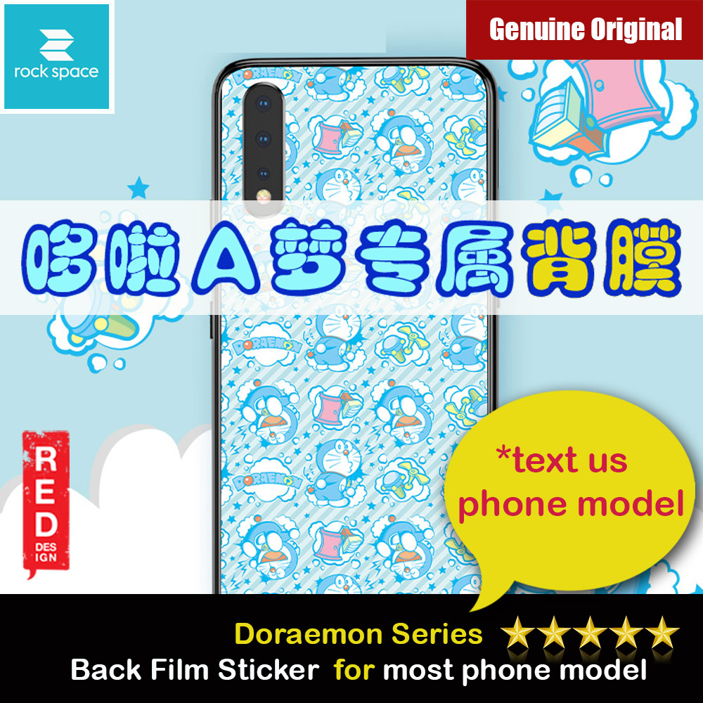 Picture of Apple iPhone 11 6.1  | Rock Space Custom Made for All Phone Model Doraemon Series Back Film Protector Sticker for Any Phone Model (Doraemon 004)