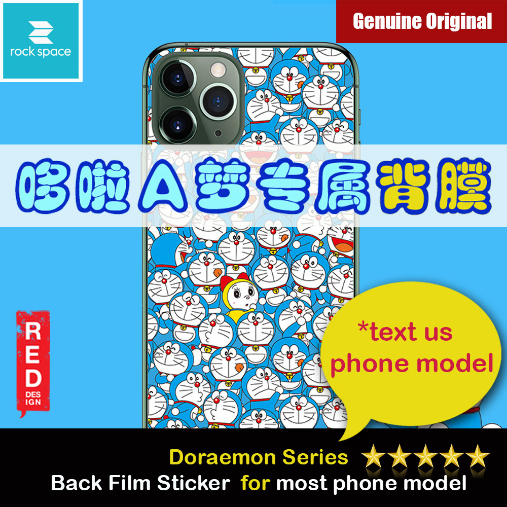 Picture of Apple iPhone 11 6.1  | Rock Space Custom Made for All Phone Model Doraemon Series Back Film Protector Sticker for Any Phone Model (Doraemon 009)